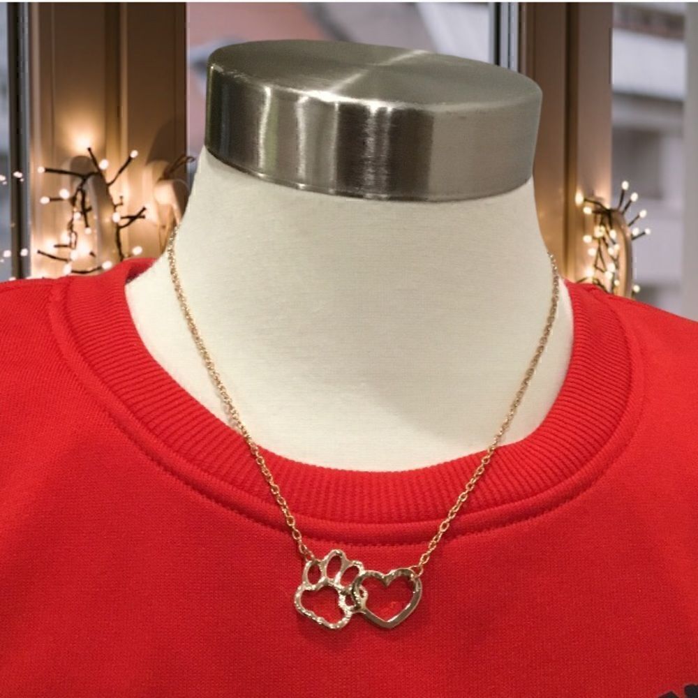 DOG LOVERS NECKLACE MY PET IN MY HEART ❤️ NECKLACE - Picture 3 of 7